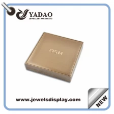 China Fashion luxury wholesale jewelry box packaging sets , clear jewelry box packaging, jewelry gift packaging box for ring, necklace manufacturer