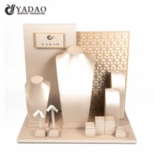 China Fashionable design portable jewelry display cases for counter and trade show manufacturer
