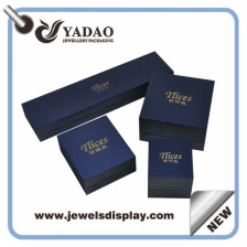 China High Quality Plastic Box Leatherette Paper Box Ring Box manufacturer