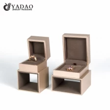 China High end whole sale ring/necklace jewelry boxes for women manufacturer