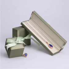 porcelana cajas de embalaje de papel de la joyería de la joyería cajas de regalo al por mayor de la alta costura fabricante