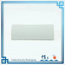 China Hot sale white PU leather bracelet display ramp for bracelet display with high quality manufacturer