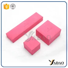 China Jewelry plastic box sets with sweet pink for bracelet,pendant,ring,earrings,bangle and neckalces manufacturer