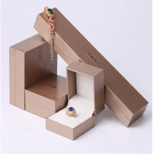 Cina Lusso a mano su misura per gioielli scatole e collana dell'anello del braccialetto Box & pelle di monili di monili con cassetto produttore