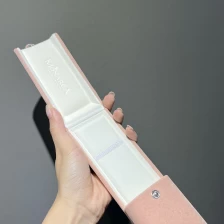 Κίνα Pink velvet material long bracelet packaging button style box κατασκευαστής
