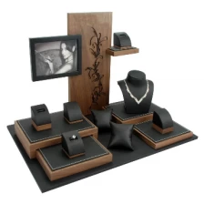 China Selling aquecida casos de exibição exclusivos careening coleções de jóias logotipo personalizado para jóias e relógio mostra fabricante