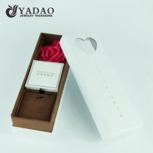 China Valentine jewelry gift box rose gift box for beloved ones handmade in Chinese with favorable price and customized service. manufacturer