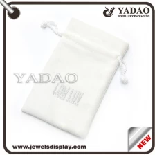 China White velvet pouch for ring necklace bangle etc. made in China manufacturer