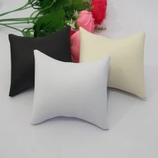 China Wholesale China custom high quality leatherette for watch and jewellery shop counter and window display leather pillow and cushions manufacturer