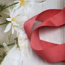 China Yadao beautiful ribbon in wider size pink ribbon with tauture can be used for paper bag manufacturer