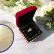 Κίνα Yadao έθιμο ρομαντικό κουτί κοσμήματος πολυτελών δαχτυλιδιών κατασκευαστής