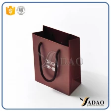 China Yadao latest design jewellery paper bag shopping craft handbag with free logo customize manufacturer