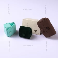 Китай Ювелирная сумка ювелирных изделий Yadoo Mini Microfiber с Soild Eva внутри для кольца двойных кольцевых серьги в качестве коробки производителя
