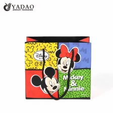 porcelana Bolsa de papel de impresión CMYK de Yadao top sale mickey & minnie shopping bag fabricante