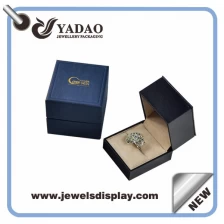 China custom logo printed jewelry box, jewelry gift box classic high quality plastic jewelry packaging box manufacturer manufacturer