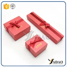 China designable and various style of jewelry paper box sets necklace box earring box bracelet box bangle box pendant box manufacturer