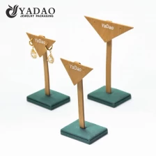 China green environmental handmade western style small big size being displaying earring stands/earring holder manufacturer