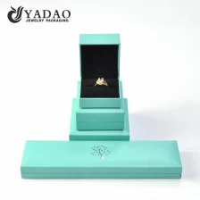 China green jewelry box in stocks with low MOQ manufacturer