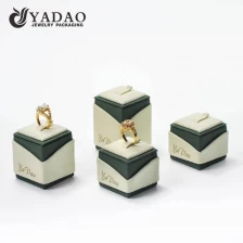 China high quality handmade add machine operation mdf suded ring display holder for 50pcs moq wholesale manufacturer