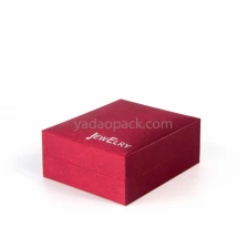Čína krabice na šperky s vlastním materiálem / barvou pro balení šperků výrobce