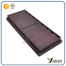 China long high quality wholesale nicety light custom mdf leather ring display trays for jewellery store from Yadao manufacturer