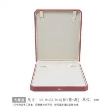 China Multi Funcional Insert Pad Pink Blue Jewelry Market Favorge Packaging Design Large Box fabricante