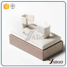China fresh well-design wholesale custom jewelry display stands mdf covered with velvet for bangle from Yadao manufacturer