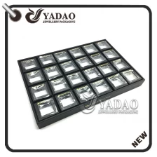 China neueste original langlebige kostengünstige gut gestaltete MOQ Großhandel benutzerdefinierte Ring Display Tabletts mit kleinen Box Hersteller