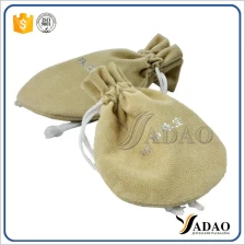 China nice beautiful adorable downstring handmade wonderful customized size color and logo velvet pouch manufacturer