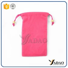 中国 品質は巾着のベルベットのジュエリーポーチジュエリー包装袋をカスタマイズ メーカー