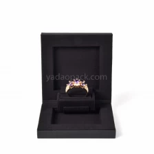 China thin ring box new design ring box with customized materialjewel manufacturer