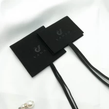 Китай Yadao Luxury Black Microfiber ювелирных изделий и коробка с логотипом производителя