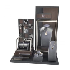 China Yadao Luxury Pu Couro Jewelry Exibir stand com logotipo fabricante