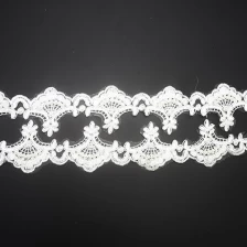 Chine Dentelle décorative avec des perles de paillettes Ruban décoratif de couture bricolage / mariage bricolage vintage fabricant