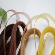 Китай Высококачественная оплетка из конского волоса черного цвета шириной 25 мм для бального платья производителя