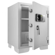 Chine China made Bank deposit secure home office fire box 2 key locks cabinet document fireproof safe fabricant