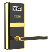 China Keyless access qr code RFID card hotel door lock manufacturer