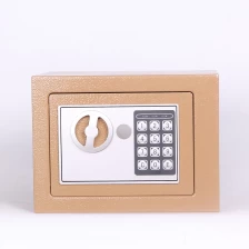 China keyless access digital code keypad lock home furniture safe box with key backup Hersteller