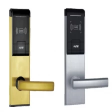China stainless steel UL smart hotel door lock system keyless entry China made manufacturer