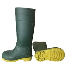 China 108-4 CE steel toe pvc safety boots manufacturer