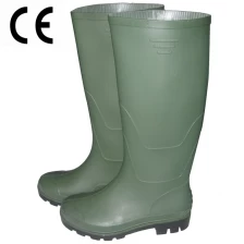 porcelana AGBN peso ligero verde no seguridad botas de lluvia fabricante