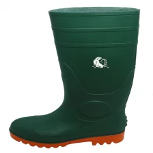China GOS steel toe safety rain boots for men manufacturer