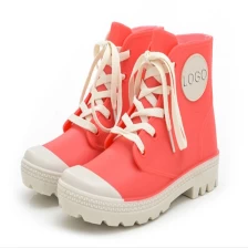 China HFB-003 top sales women casual rain boots ankle boots manufacturer