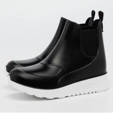 China HNX-001 unissex impermeável moda tornozelo PVC botas de chuva fabricante