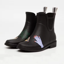 China RB-004 top sales waterproof rubber rain boots for women manufacturer