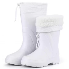 China SQ-901 white food industry keep warm winter eva work boots men manufacturer
