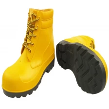 China YBA steel toe pvc safety rain shoes manufacturer