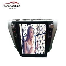 China Car Central Multimedia for Toyota Camry vertical screen 2015 manufacturer