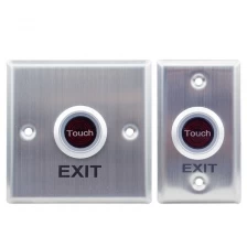 China 2020 SMQT LED Indication Touch Door Release Infrared Exit Button para sistema de controle de acesso fabricante