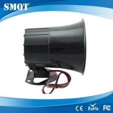 Cina Black wired electric alarm siren from shenzhen alarm siren manufacturer produttore